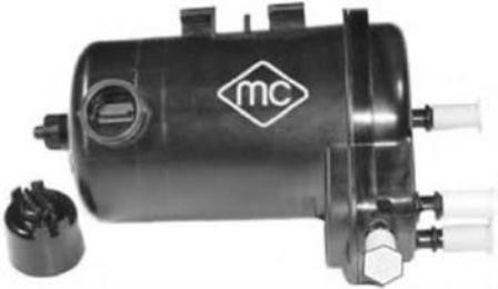Фильтр топливный KANGOO 1.5 DCI Euro4 до 2008г. Производитель: Metalcaucho.  С присоединением для датчика уровня воды