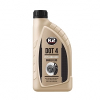Жидкость тормозная DOT4, 1л. Производитель: K2. 