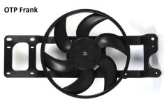 Вентилятор охлаждения в сборе KANGOO на авто без a/c 1.2,1.4 MPI, 1.5 DCI, до 2008г. Производитель: OTP Frank. 