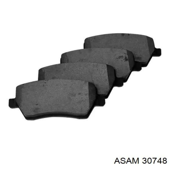 Колодки тормозные передние без ABS KANGOO с 2008 г. Производитель: ASAM. 