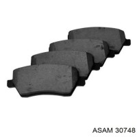 Колодки тормозные передние MCV,VAN 1.5 DCI, диск вентилированный, без ESP/ABS. Производитель: ASAM.