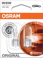 Лампочка габаритная(к-т 2шт) W5W,12V/5W. Производитель: Osram.