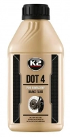 Жидкость тормозная DOT4, 500 мл. Производитель: K2.