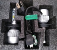 Лампочки H4 LED(с охлаждением) 12/24v 36w 6000K(комплект 2шт).Производитель:Rivcar.