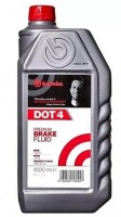Жидкость тормозная DOT4, 1л. Производитель: Brembo.