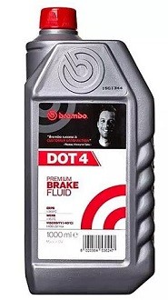 Жидкость тормозная DOT4, 1л. Производитель: Brembo. 
