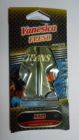 Ароматизатор капельный 1 аромат (елочка) Vanesica Fresh Jeans (джинс)
