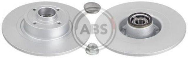 Диск тормозной задний невентилируемый (с подшипником) (к-т 2 шт.) (270х10мм) Megane II /Scenic II. Производитель: ABS. 