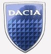 Значек задний "Dacia" синий Logan фаза1 оригинал б/у.