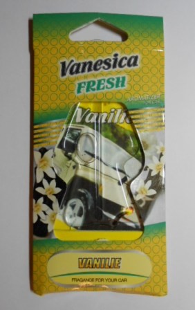 Ароматизатор капельный 1 аромат (елочка) Vanesica Fresh Vanilla (ваниль) CGM172