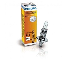 Лампочка 12 [В] H1 Vision 55W цоколь P14,5s +30% света.Производитель:Philips.