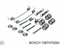 Ремкомплект задних тормозных колодок 203x39 KANGOO. Производитель: Bosch.