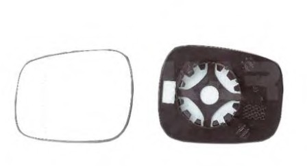 Стекло зеркала левое/правое без подогрева (асферичное) KANGOO до 2008г. Производитель: Alkar. 