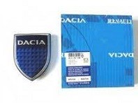 Значек задний "Dacia" синий Logan фаза1 оригинал.