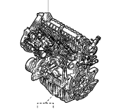 Двигатель в сборе 1.9 TDI Kangoo F8Q(без турбины)