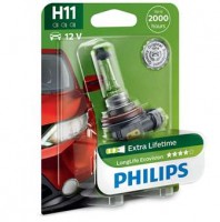Лампочки H11 (комплект 2шт) LongLife EcoVision 55W. Производитель: Philips.