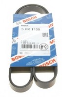 Ремень аксессуаров 5PK1135 c г/у без а/с KANGOO 1,5 DCI до 2008 г. Производитель: Bosch. 