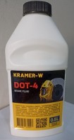 Жидкость тормозная DOT4, 500 мл. Производитель: KRAMER-W.