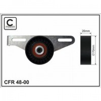 Ролик натяжной в сборе на ремень аксессуаров с г/у без А/С 1.6 16V Duster. Производитель:CFR.
