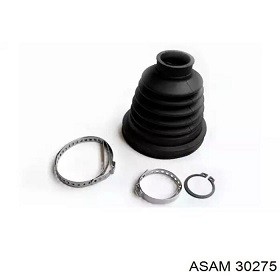 Пыльник полуоси наружный (резина) с хомутами 32х80 KANGOO 1.9 DCI до 2008г. Производитель: Asam. 