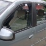 Ветровечки ( дефлекторы) под стекло передние+задние Logan седан (комплект 4шт.) Производитель: Breckner Germany.