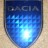Значек передний "Dacia" синий SOLENZA оригинал б/у.