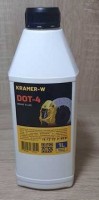 Жидкость тормозная DOT4, 1л. Производитель: KRAMER-W. 
