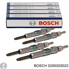 Свеча накала (комплект 4 шт.)  DUSTER 1,5DCI. Производитель: Bosch. 