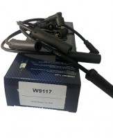 Провода высоковольтные на свечи (комплект 4шт) 7мм Logan,MCV,Sandero MPI. Производитель: Weis. 
