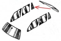 Стекло боковое заднее правое ( форточка) с уплотнителем б/у SupeRNova/Solenza оригинал.