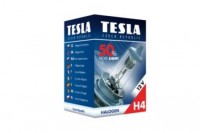 Лампочка 12 [В] H4 60/55W цоколь P43t +50% света. Производитель:Tesla.