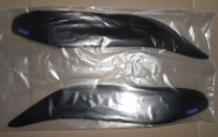 Реснички на фары передние черные (комплект) Logan, MCV 2008-2012г. Производитель: AV.