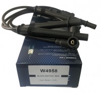 Провода высоковольтные на свечи (комплект 4шт) 8 мм Logan 1.2 16V, с 2013 г. Производитель: Weis.