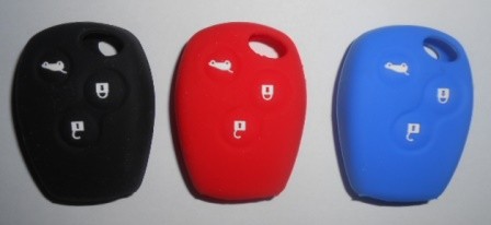 Чехол на корпус ключа (силиконовый) на 3 кнопки круглые. Производитель: Китай. Расцветку уточните у менеджера.